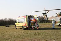 Bild: Corona-Patienten eingeflogen