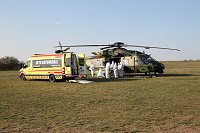 Bild: Corona-Patienten eingeflogen