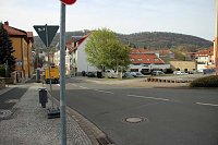 Weitere Straßensperre in Sondershausen Bild: Weitere Straßensperre in Sondershausen