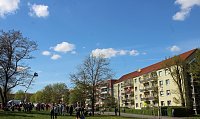Hebebühnenkonzert im Borntal Bild: Hebebühnenkonzert im Borntal