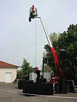 Zweite Auflage des Hebebühnenkonzert Bild: Zweite Auflage des Hebebühnenkonzert