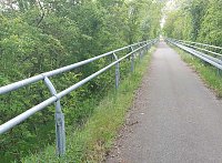 Diebstahl am Unstrut Werra-Radweg kurz vor Rockensußra Bild: Diebstahl am Unstrut Werra-Radweg kurz vor Rockensußra