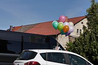 Bild: Luftballons mit Segensgr&uuml;&szlig;e