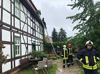 Bild: Dauerregen ruft Feuerwehren auf den Plan