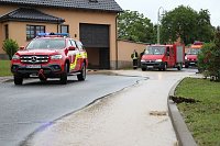 Bild: Dauerregen ruft Feuerwehren auf den Plan
