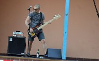Bild: Hardrockband "Rikk Arving" beim Hebeb&uuml;hnenkonzert