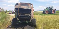 Bild: Zu einem Brand zwischen Seehausen und L1172...