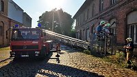 Bild: Ausbildungstag bei der Freiwilligen Feuerwehr Ro&szlig;leben