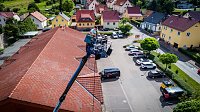Eindrucksvolle Aufnahmen vom Hebebühnenkonzert Bild: Eindrucksvolle Aufnahmen vom Hebebühnenkonzert