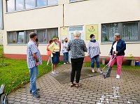 Spende für das Behindertenfahrzeug Bild: Spende für das Behindertenfahrzeug