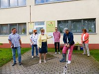 Spende für das Behindertenfahrzeug Bild: Spende für das Behindertenfahrzeug