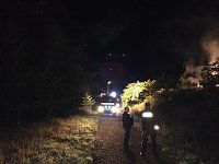 Bild: Gartenlaubenbrand in Ro&szlig;leben