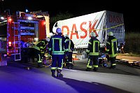 Schwerer Unfall auf der A 38 Bild: Schwerer Unfall auf der A 38