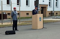 Bild: Verabschiedungsappell am Bundeswehrstandort Sondershausen