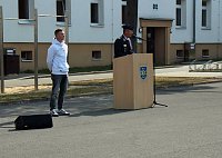 Bild: Verabschiedungsappell am Bundeswehrstandort Sondershausen