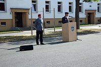 Bild: Verabschiedungsappell am Bundeswehrstandort Sondershausen