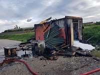Bild: Brandeinsatz in Ro&szlig;leben