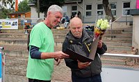 Verdienstvolle Faustballer geehrt Bild: Verdienstvolle Faustballer geehrt