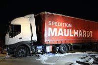 Bild: Bergung auf der Autobahn