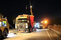 Bild: Bergung auf der Autobahn