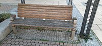Sitzbänke in der Innenstadt werden saniert Bild: Sitzbänke in der Innenstadt werden saniert