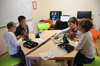 Mit modernster Technik an der GS Franzberg gearbeitet Bild: Mit modernster Technik an der GS Franzberg gearbeitet
