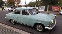 Bild: Der Ostklassiker Klub Wolkramshausen beim "Rollenden Museum" in Zwickau