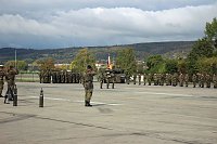 Kommandeurswechsel beim Panzerbataillon 393 "Thüringer Löwe" in der Kyffhäuser Kaserne Bad Frankenhausen statt.... Bild: Kommandeurswechsel beim Panzerbataillon 393 "Thüringer Löwe" in der Kyffhäuser Kaserne Bad Frankenhausen statt....