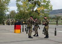 Kommandeurswechsel beim Panzerbataillon 393 "Thüringer Löwe" in der Kyffhäuser Kaserne Bad Frankenhausen statt.... Bild: Kommandeurswechsel beim Panzerbataillon 393 "Thüringer Löwe" in der Kyffhäuser Kaserne Bad Frankenhausen statt....