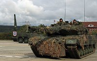Kommandeurswechsel beim Panzerbataillon 393 "Thüringer Löwe" in der Kyffhäuser Kaserne Bad Frankenhausen statt.... Bild: Kommandeurswechsel beim Panzerbataillon 393 "Thüringer Löwe" in der Kyffhäuser Kaserne Bad Frankenhausen statt....