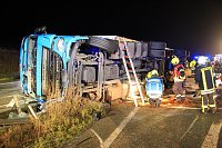 LKW-Unfall auf der A 38 Bild: LKW-Unfall auf der A 38
