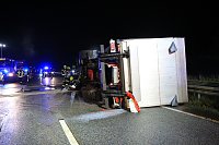LKW-Unfall auf der A 38 Bild: LKW-Unfall auf der A 38