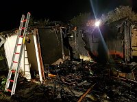 Bild: Gartenlaubenbrand in Ro&szlig;leben