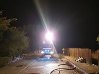 Bild: Gartenlaubenbrand in Ro&szlig;leben