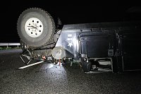 Unfall auf der Autobahn Bild: Unfall auf der Autobahn