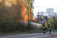 Großbrand in Bebra Bild: Großbrand in Bebra