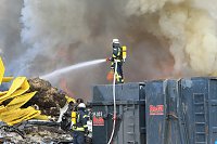 Großbrand in Bebra Bild: Großbrand in Bebra