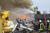 Großbrand in Bebra Bild: Großbrand in Bebra