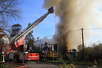 Großbrand in Bebra Bild: Großbrand in Bebra