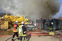 Großbrand in Bebra Bild: Großbrand in Bebra