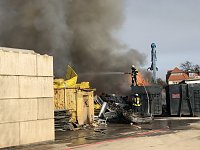 Großbrand in Bebra Bild: Großbrand in Bebra