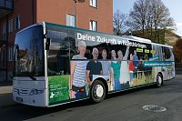 Bild: Rollender Botschafter f&uuml;r Nordth&uuml;ringen