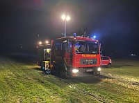Bild: Gro&szlig;einsatz wegen Gew&auml;sserverunreinigung