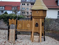 Spielplatzsanierung fast abgeschlossen Bild: Spielplatzsanierung fast abgeschlossen