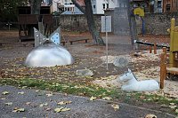 Spielplatzsanierung fast abgeschlossen Bild: Spielplatzsanierung fast abgeschlossen