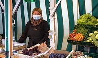 Wochenmarkt in Sondershausen Bild: Wochenmarkt in Sondershausen