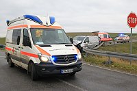 Schwerer Unfall auf der B249 Bild: Schwerer Unfall auf der B249
