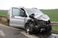 Schwerer Unfall auf der B249 Bild: Schwerer Unfall auf der B249