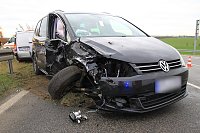 Schwerer Unfall auf der B249 Bild: Schwerer Unfall auf der B249