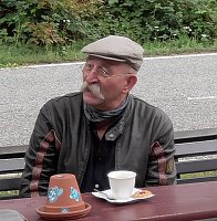 Horst Lichter am Kyffhäuser Bild: Horst Lichter am Kyffhäuser